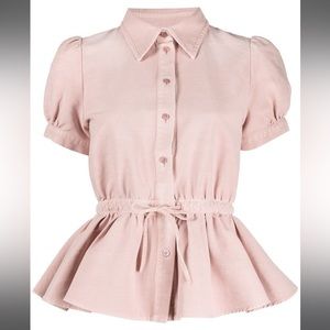 NWOT SEE BY CHLOE Peplum Top